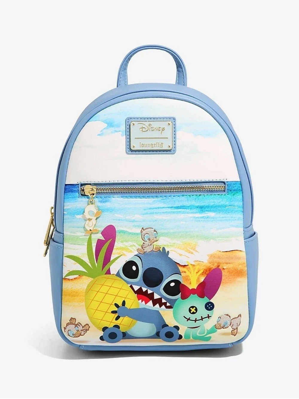 NWT Loungefly Disney Lilo & Stitch with Ducklings Mini Backpack - Exclusive